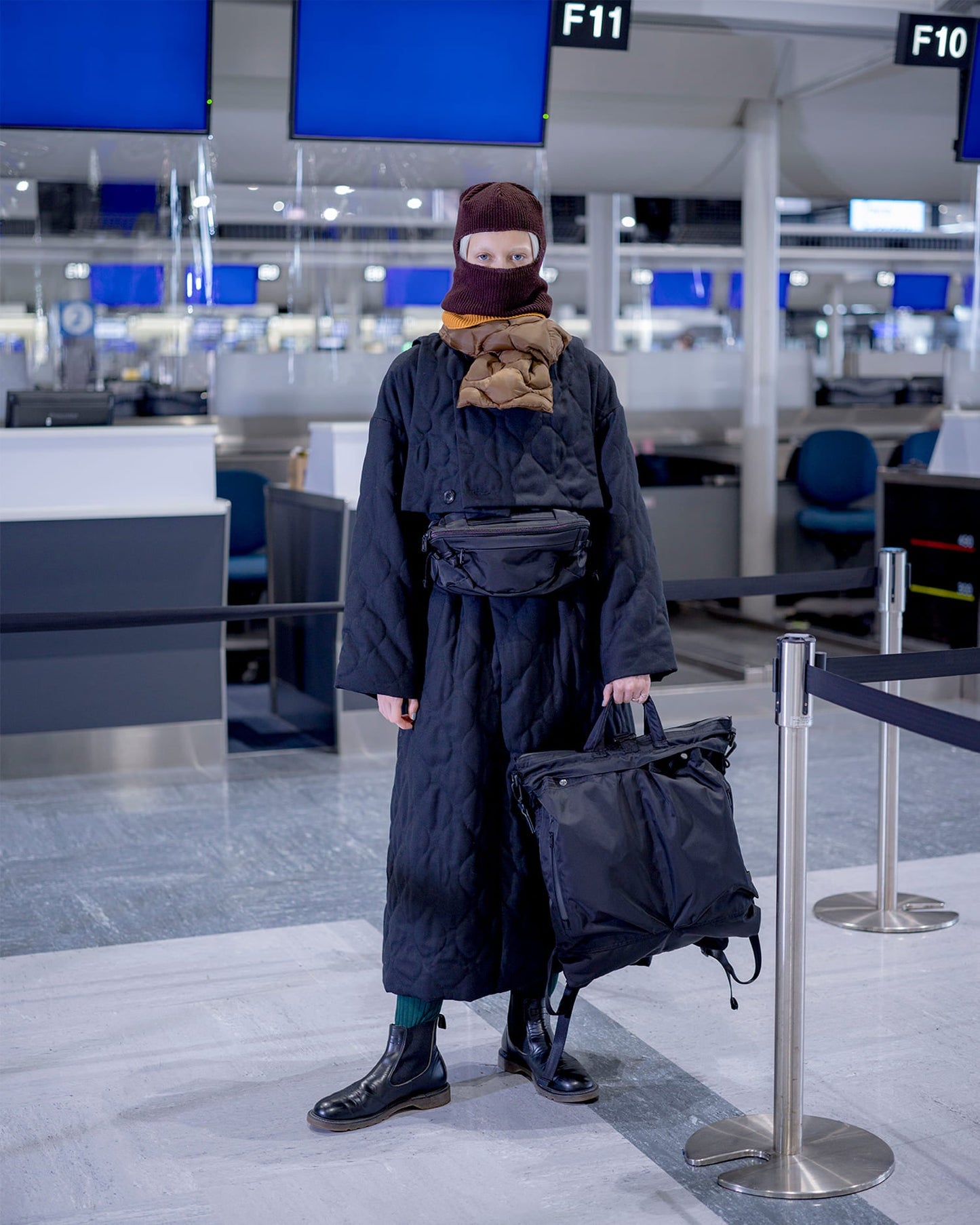 F/CE. RECYCLE TWILL 3WAY HELMET