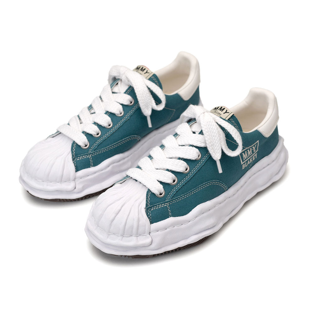 Maison MIHARA YASUHIRO BLAKEY Original Sole Canvas Lowtop Sneaker BLUE