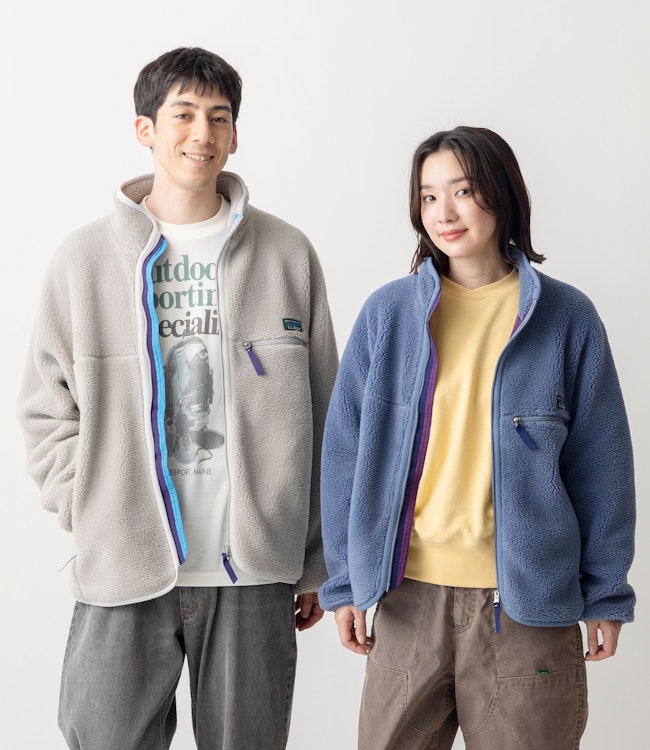 L.L.Bean JAPAN EDITION Topsham Boa Fleece Jacket