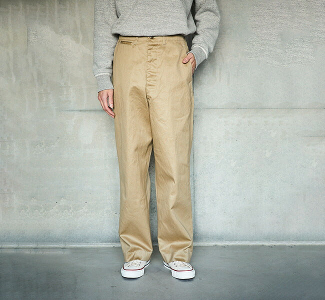 orSlow VINTAGE FIT ARMY TROUSER Khaki