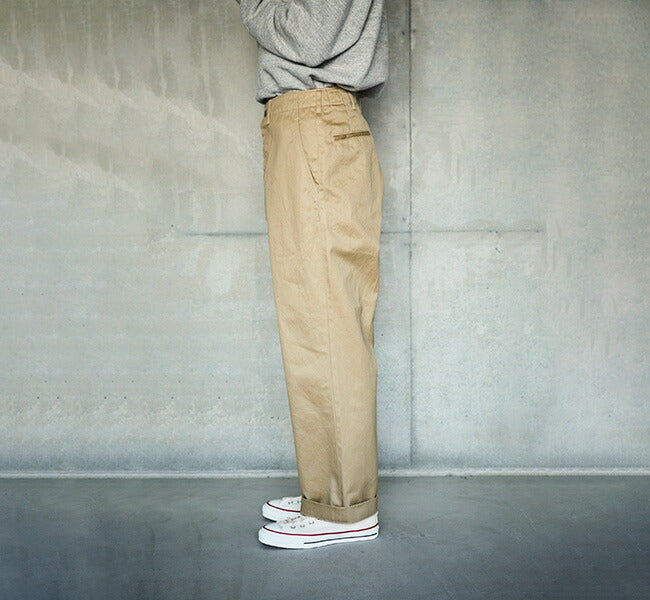 orSlow VINTAGE FIT ARMY TROUSER Khaki