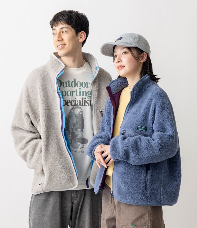L.L.Bean JAPAN EDITION Topsham Boa Fleece Jacket