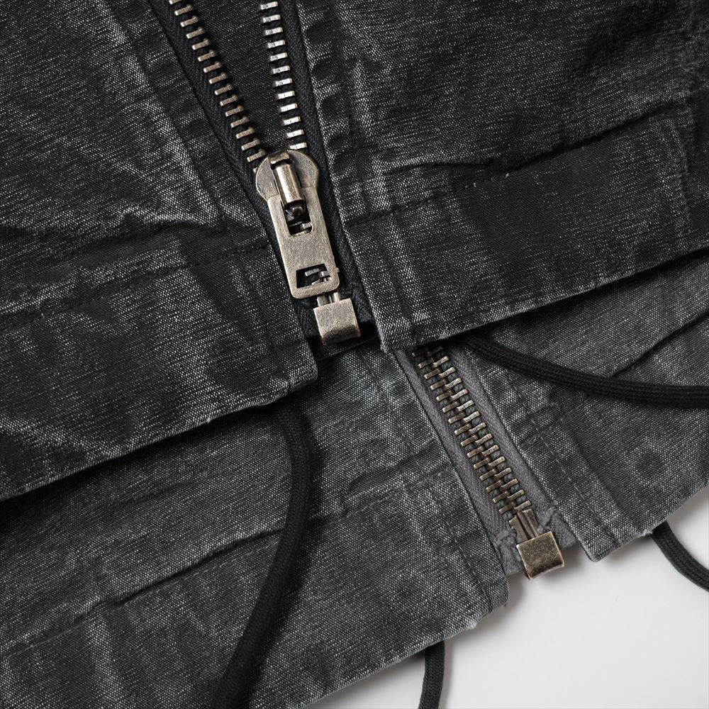 A.PRESSE Vintage US Navy Zip Hoodie