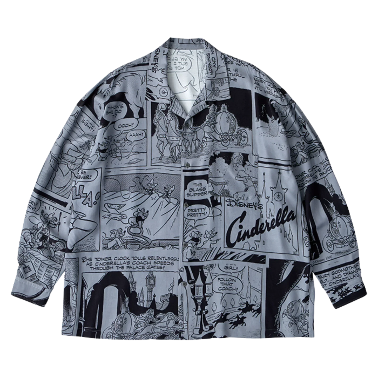 Porter Classic DISNEY VC / PC ALOHA COLLECTION ALOHA LONG SHIRT / DISNEY CINDERELLA