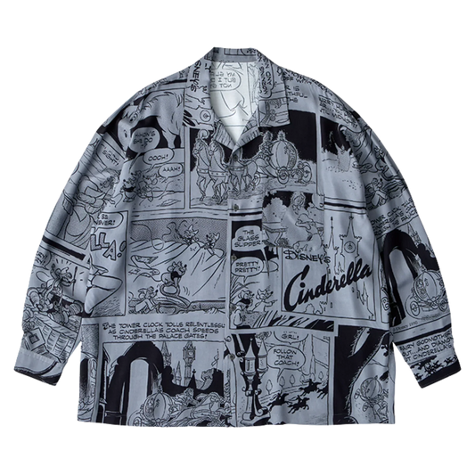 Porter Classic DISNEY VC / PC ALOHA COLLECTION ALOHA LONG SHIRT / DISNEY CINDERELLA