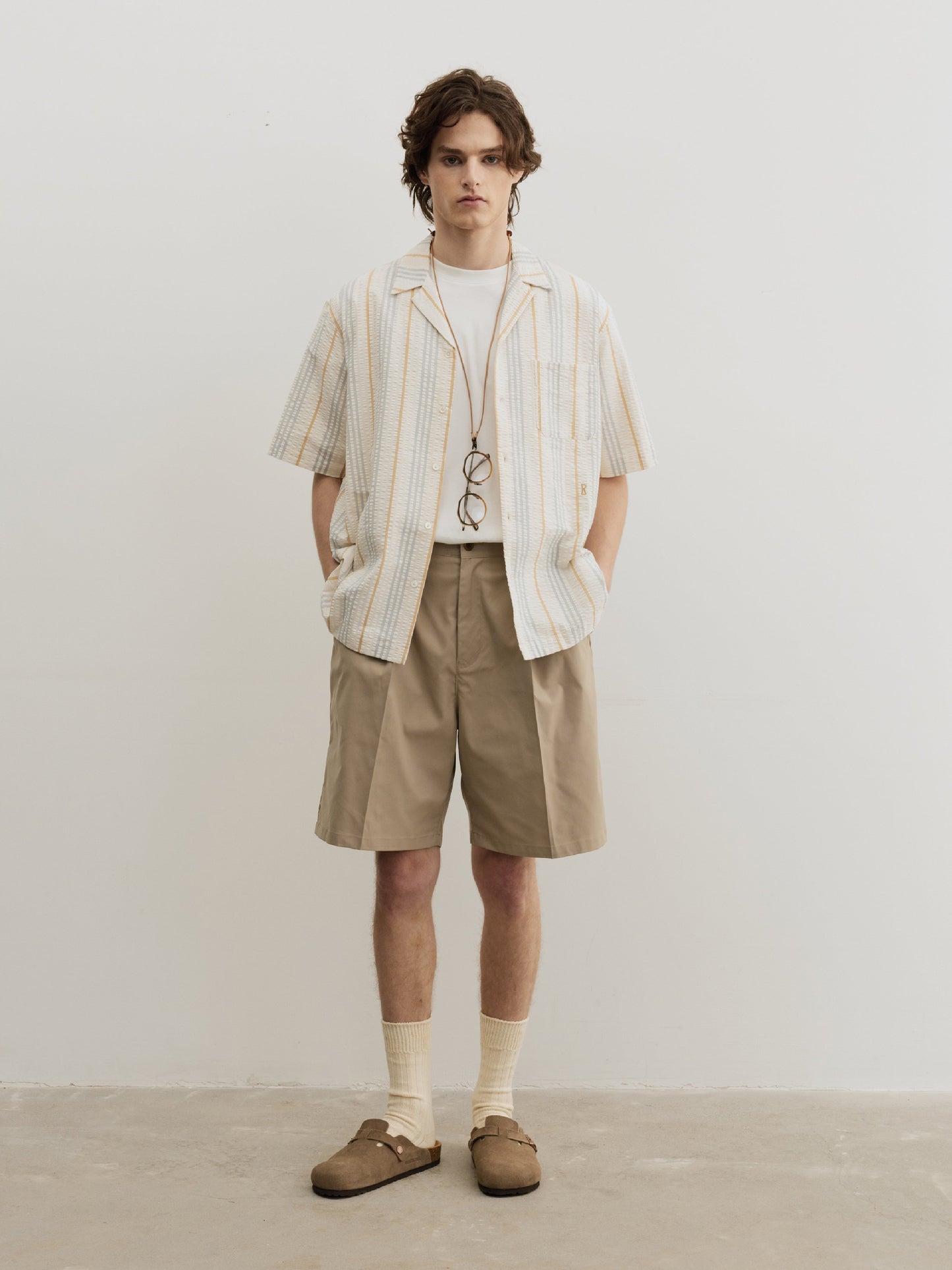 Burcs Seersucker Loose Shirt