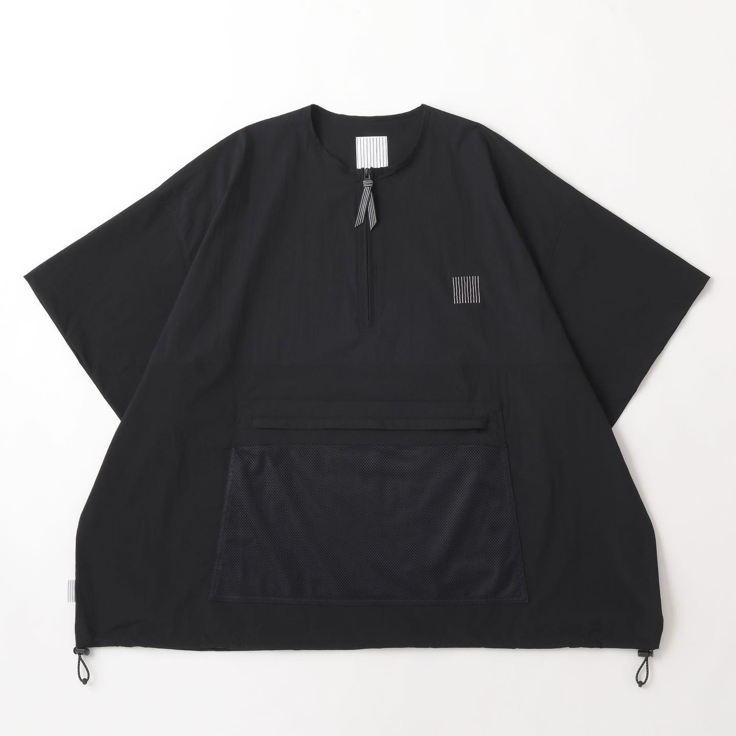 S.F.C HALF ZIP NYLON SHIRT