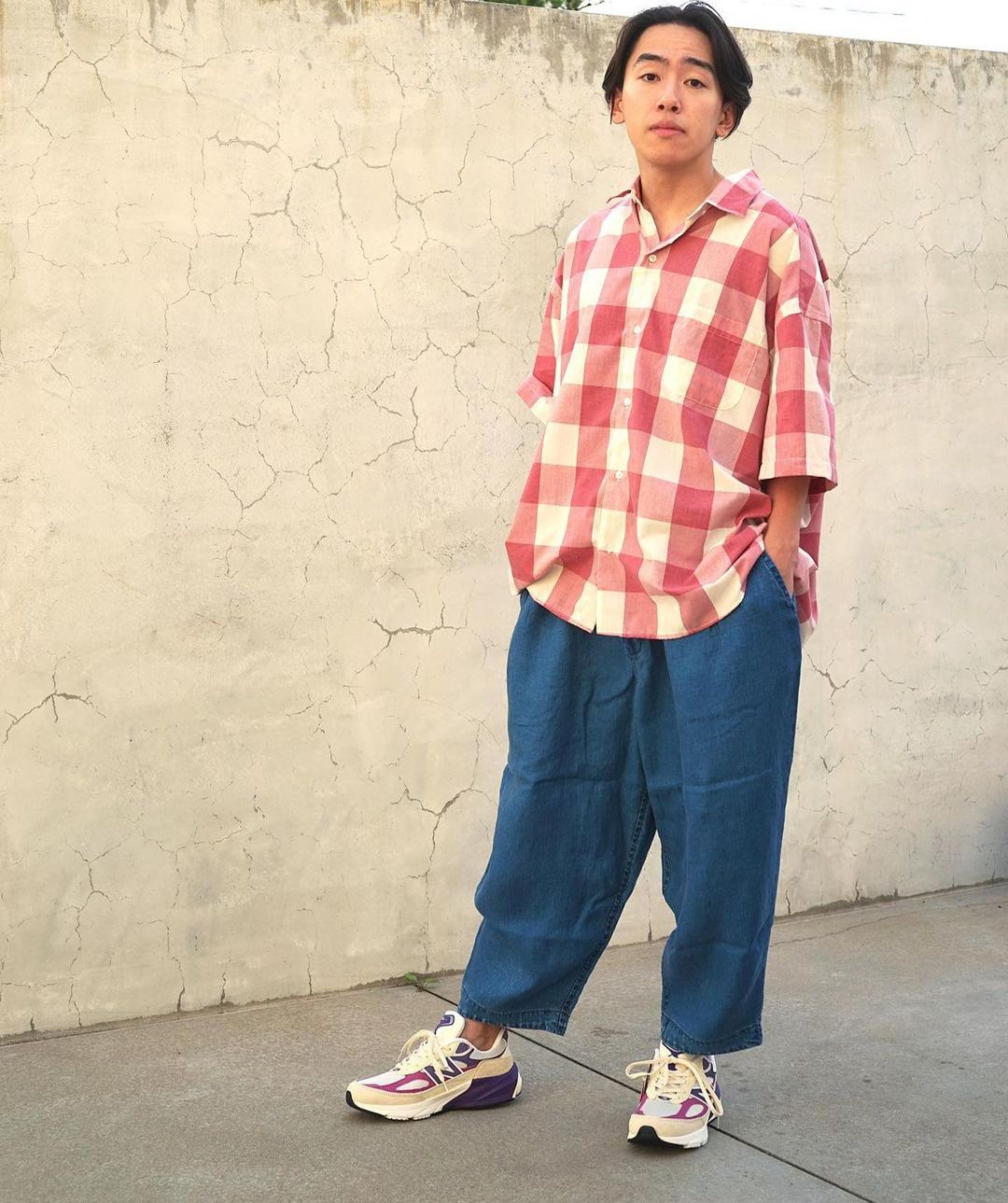 Porter Classic INDIGO LINEN PANTS