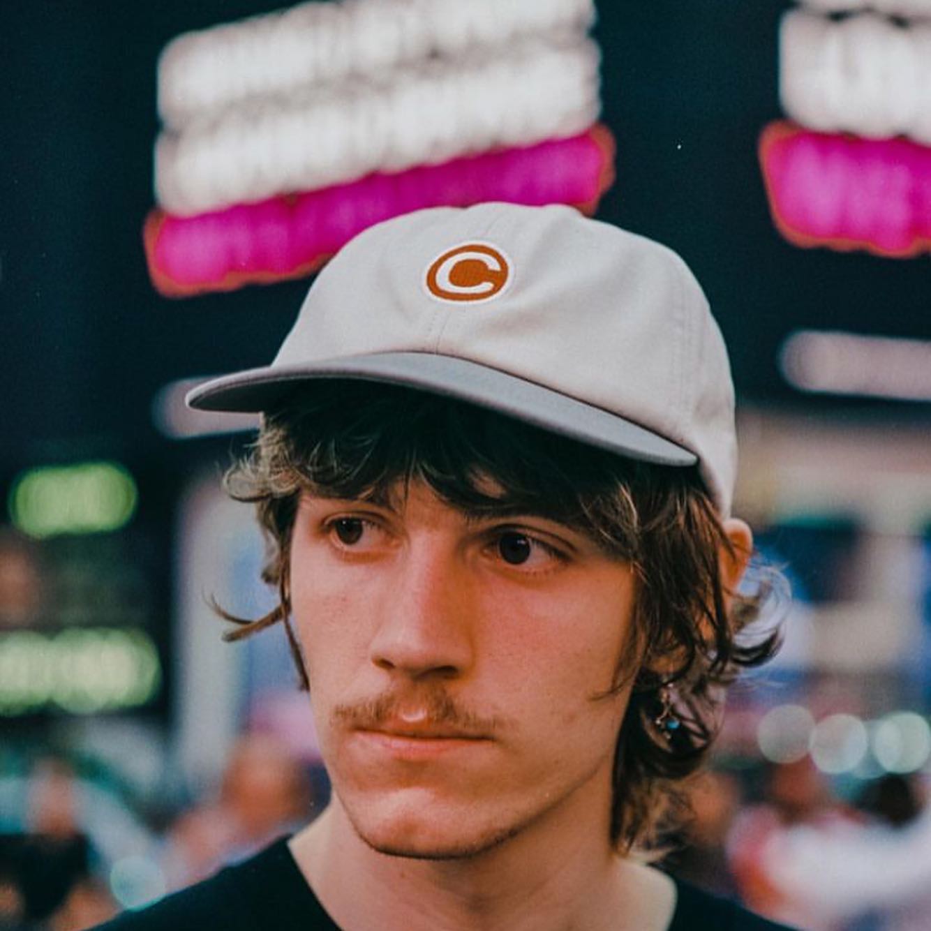 CITY COUNTRY CITY Embroiderd Logo Cotton Cap_C