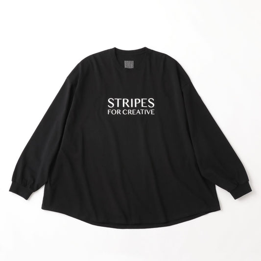 STRIPES FOR CREATIVE SUPER BIG ROUND LS TEE