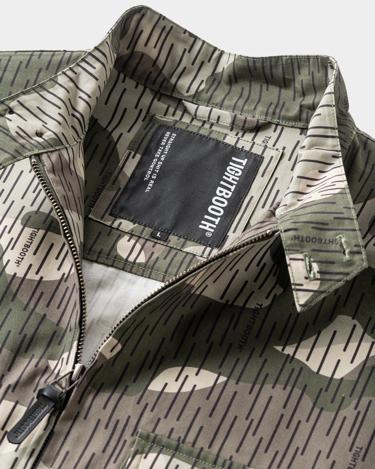 TIGHTBOOTH RAIN CAMO BDU SWING TOP