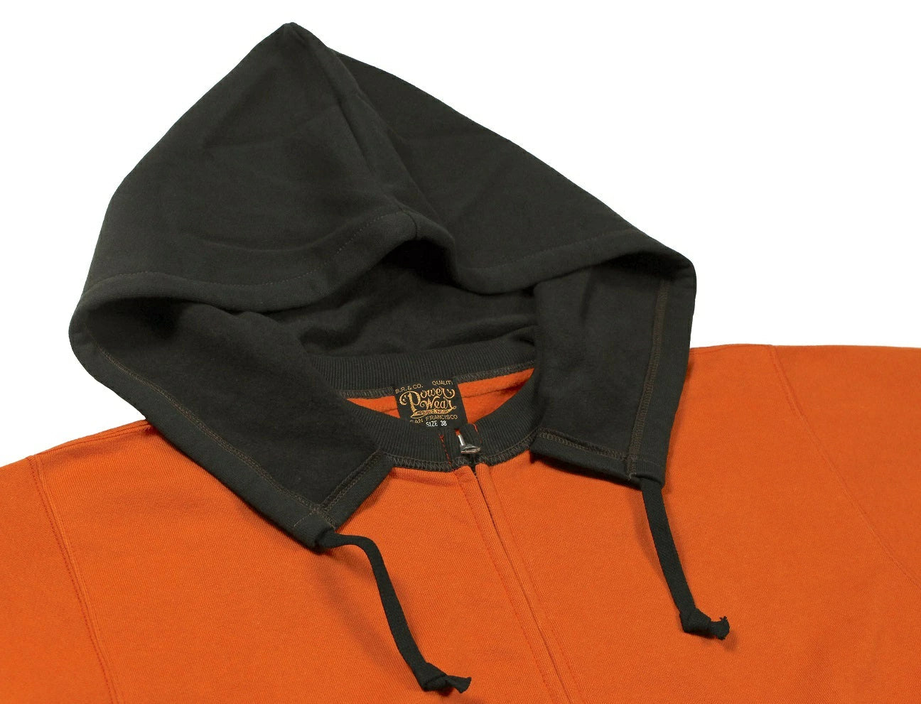 FREEWHEELERS FRONT ZIPPER SWEAT PARKA "TIGERS"