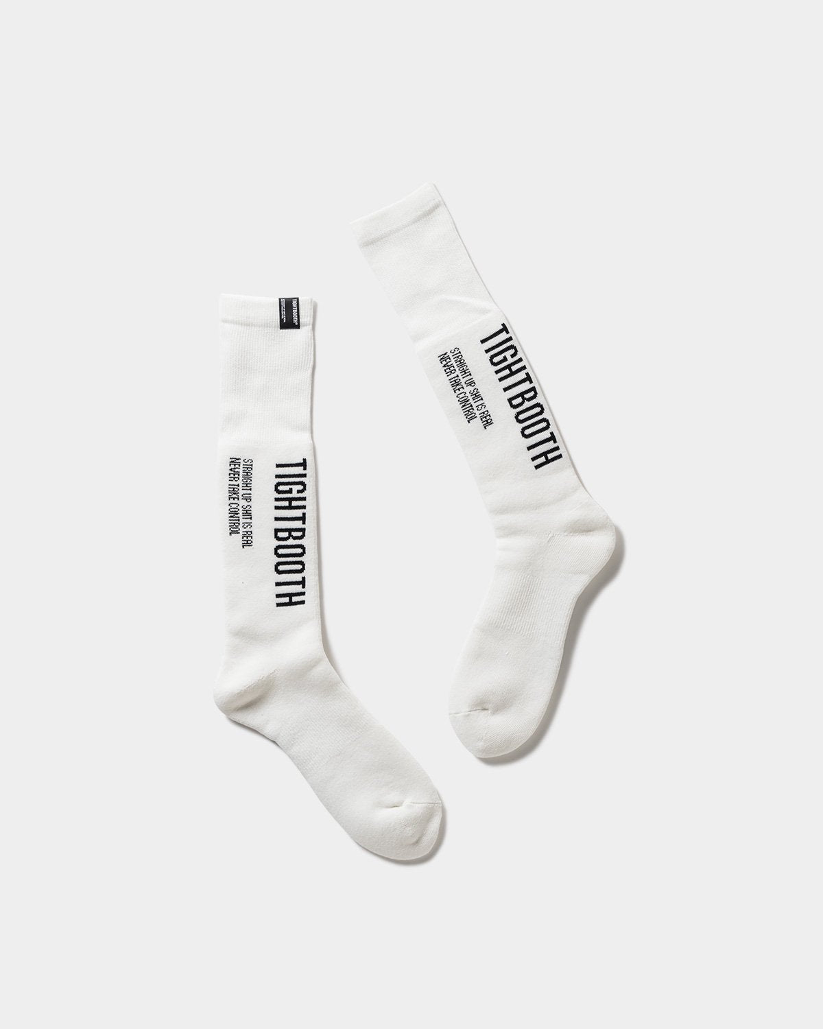 TIGHTBOOTH LABEL LOGO HIGH SOCKS