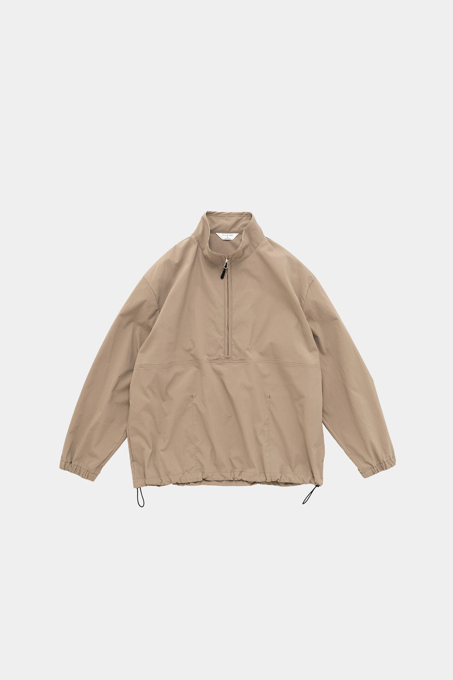 STILL BY HAND Half Zip Blouson