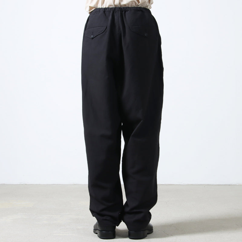 COMOLI Cotton Dachshund Tapered Pants