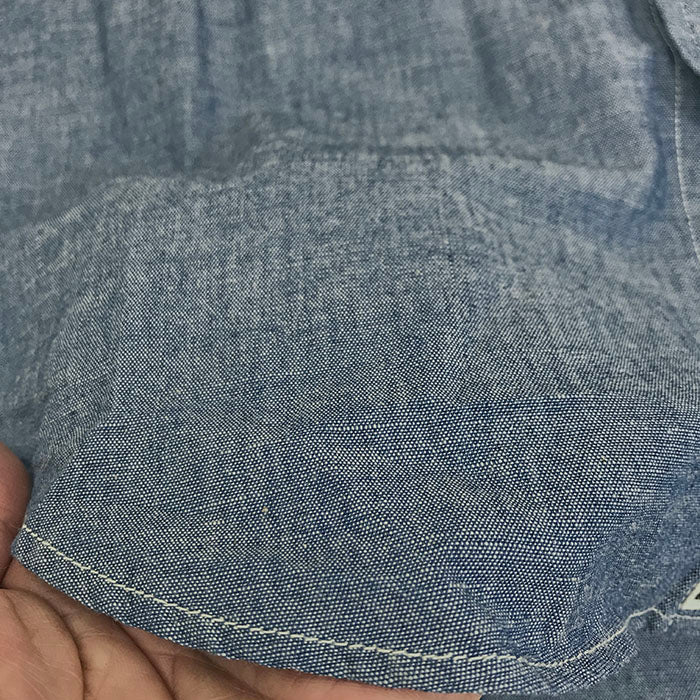 orSlow CHAMBRAY BUTTON DOWN SHIRT original chambray