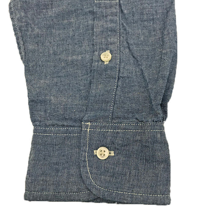 orSlow CHAMBRAY BUTTON DOWN SHIRT original chambray