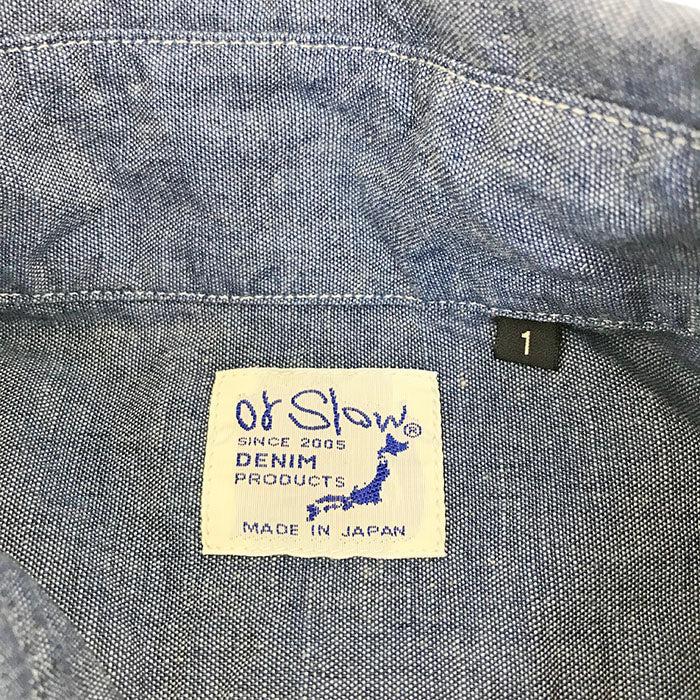orSlow CHAMBRAY BUTTON DOWN SHIRT original chambray
