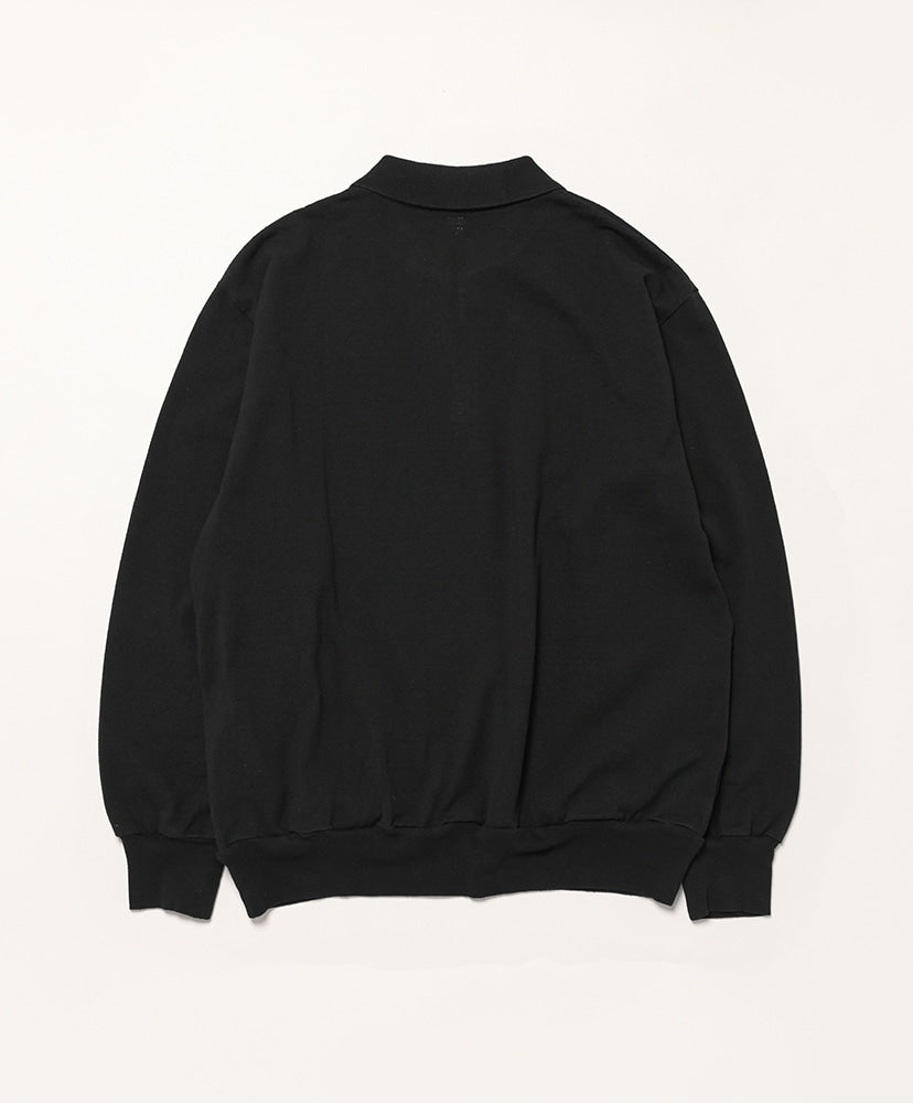 blurhms Co/Silk Nep Harf-Zip Shirt