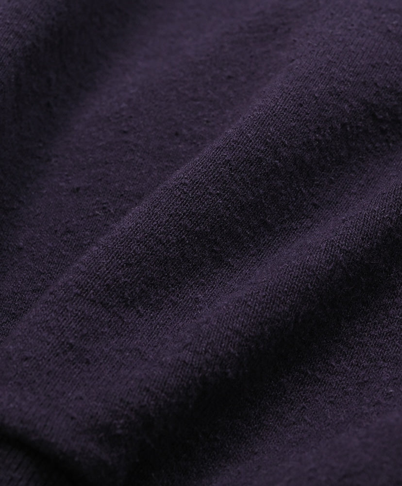 blurhms Co/Silk Nep Harf-Zip Shirt