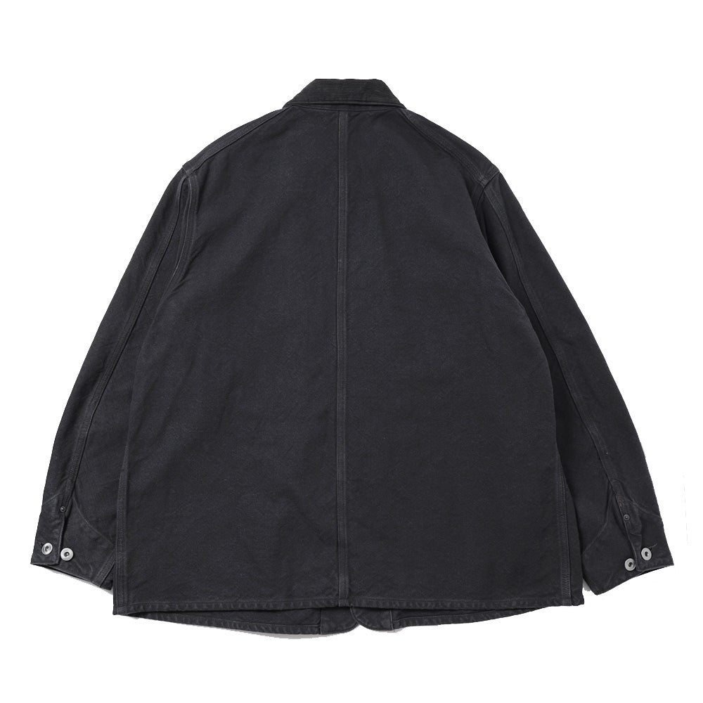 A.PRESSE Vintage Silk Hemp Coverall Jacket