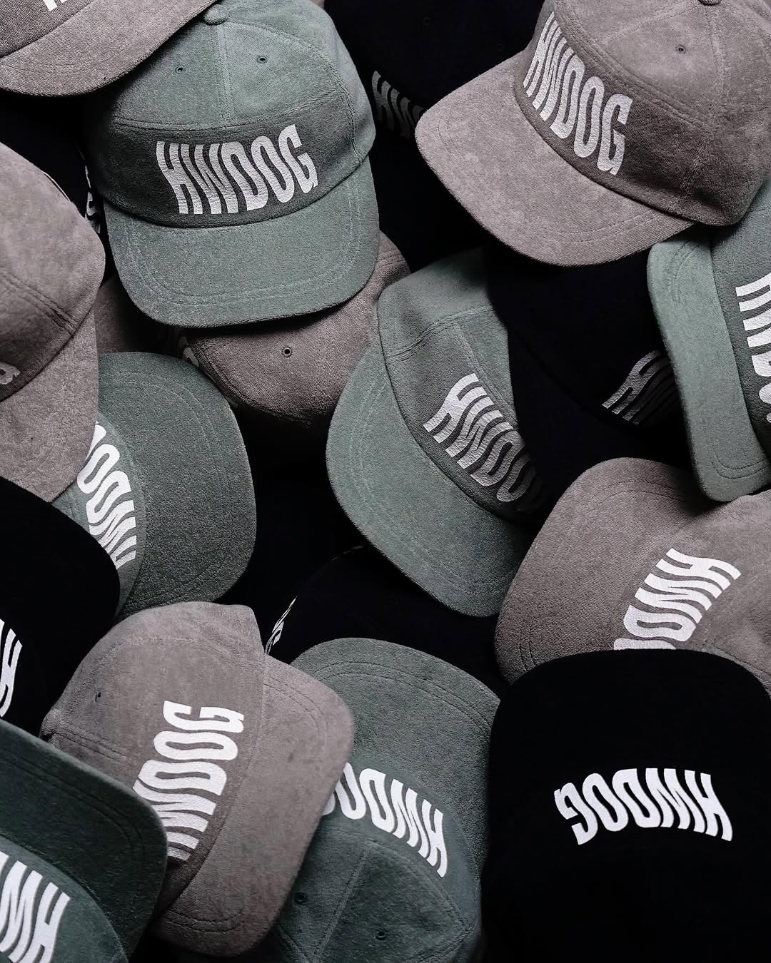 THE H.W.DOG&CO WAVY LOGO COMMERCIAL CAP