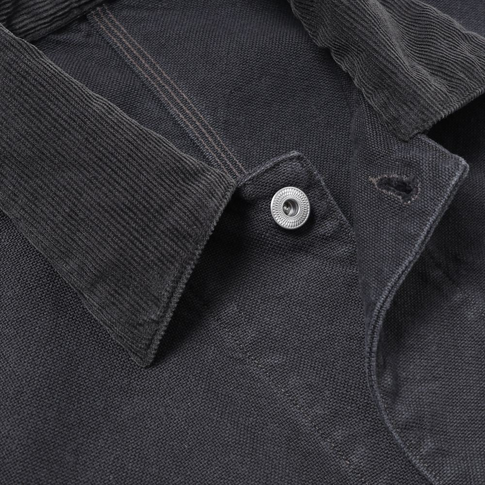 A.PRESSE Vintage Silk Hemp Coverall Jacket