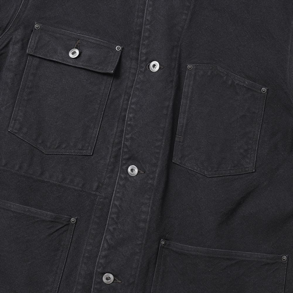 A.PRESSE Vintage Silk Hemp Coverall Jacket