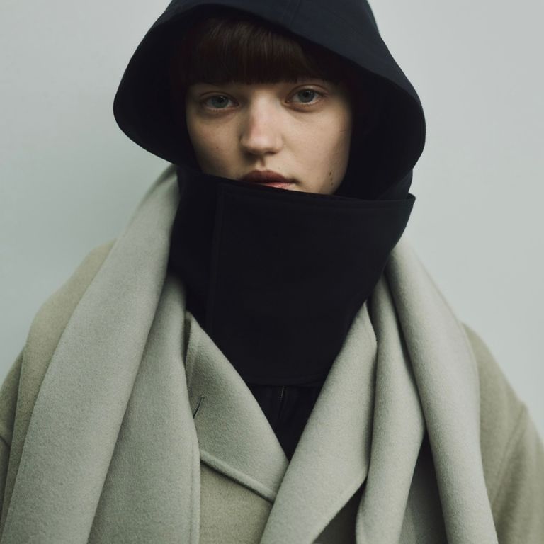 ssstein W/R/SI DOUBLE WEAVE HOODED JACKET