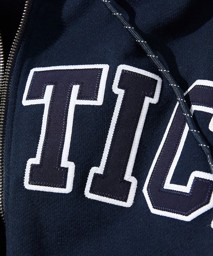 NAUTICA JAPAN Arch Logo Sweat Zip Hoodie