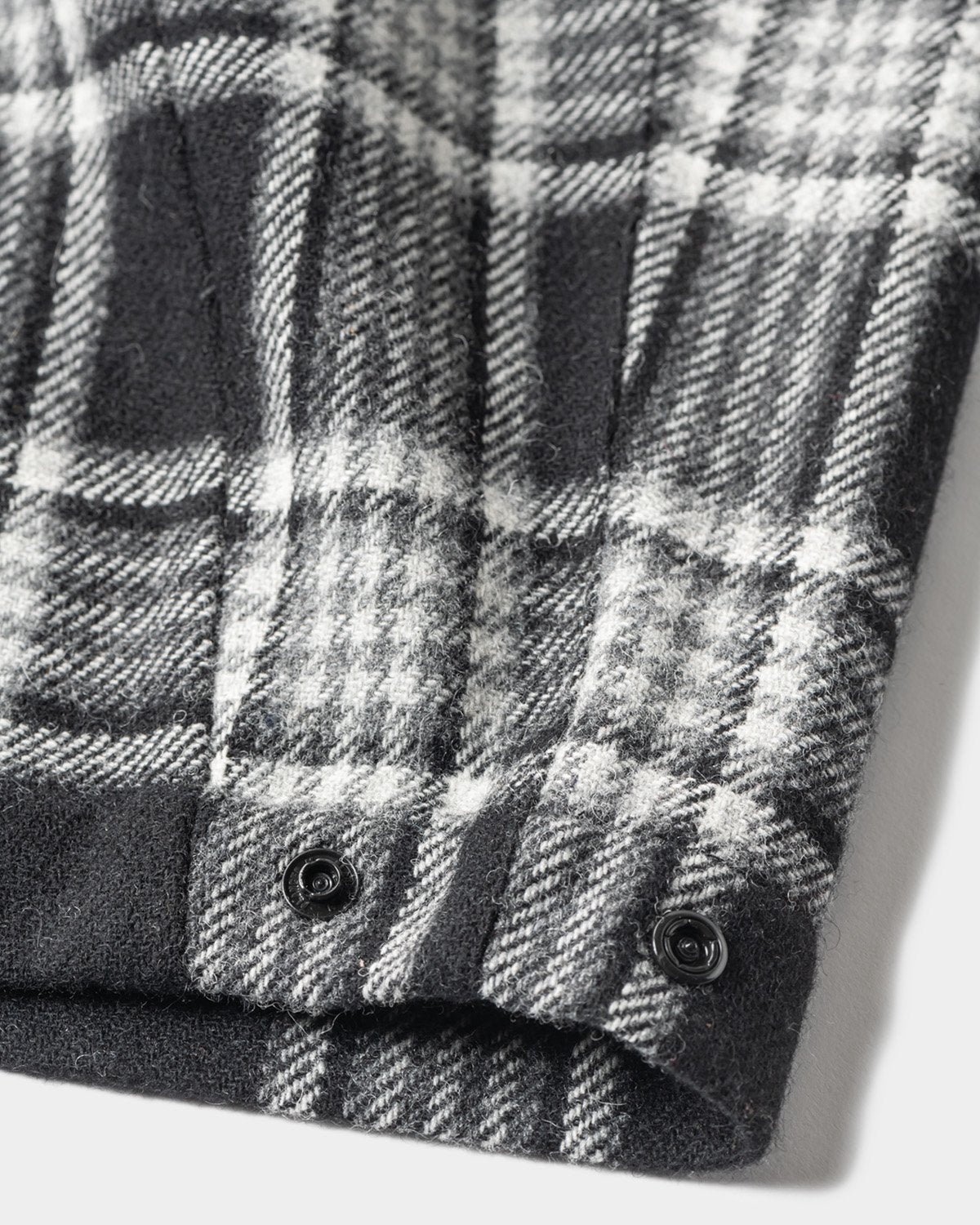 TIGHTBOOTH PLAID FLANNEL BAGGY SLACKS