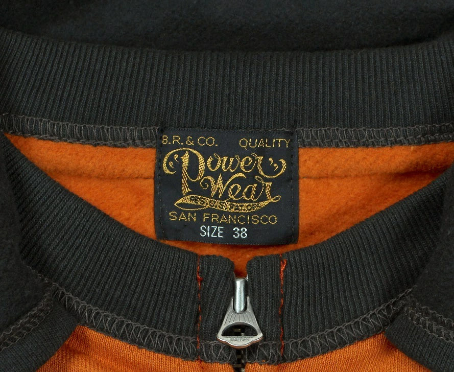 FREEWHEELERS FRONT ZIPPER SWEAT PARKA "TIGERS"