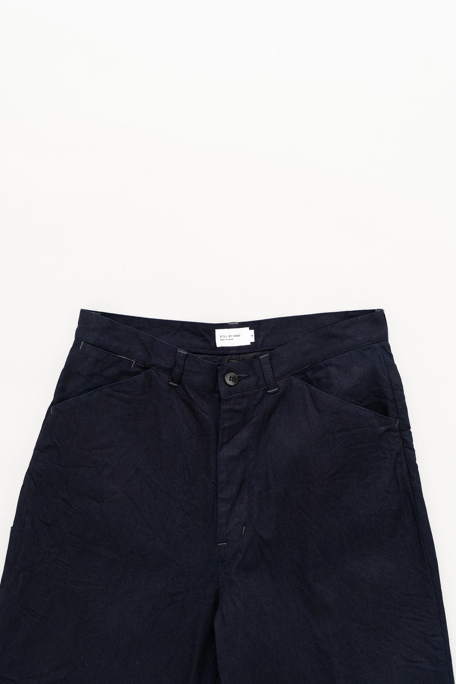 STILL BY HAND 11.5oz Denim Straight Pants