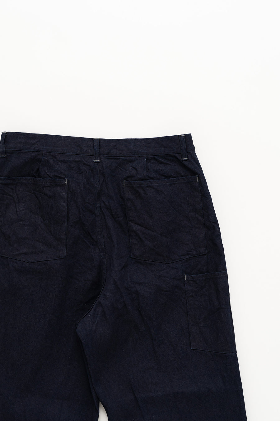 STILL BY HAND 11.5oz Denim Straight Pants