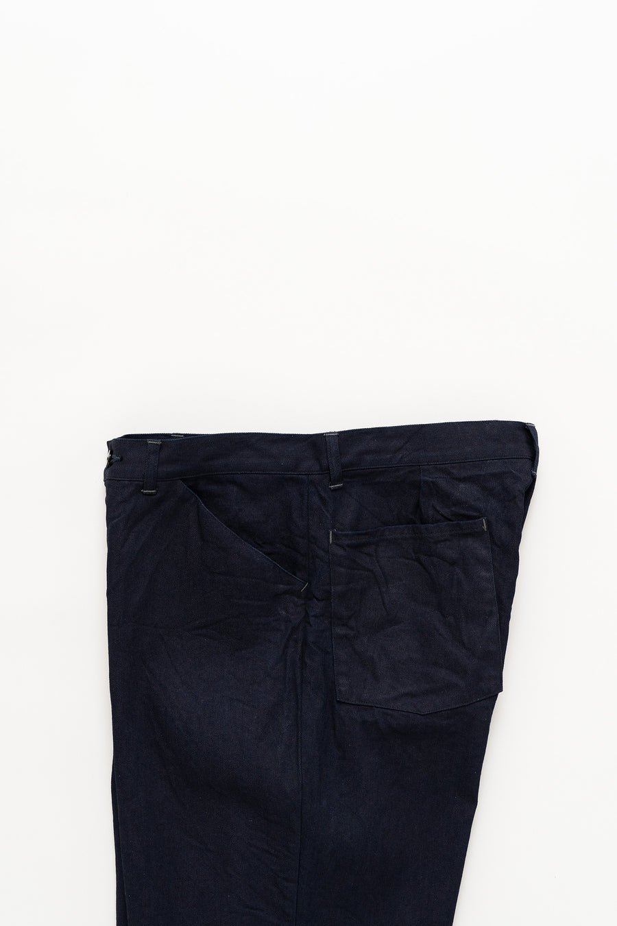 STILL BY HAND 11.5oz Denim Straight Pants