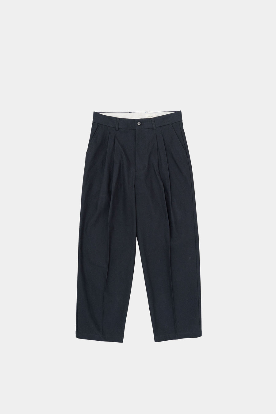 STILL BY HAND Deep Tuck Pressed Pants