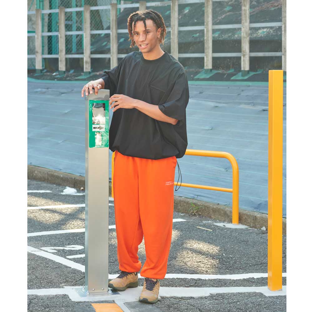 S.F.C (STRIPES FOR CREATIVE) TECH POCKET NYLON SS TEE