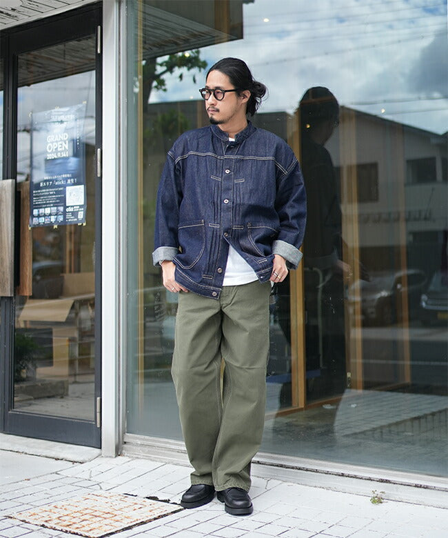 orSlow DAD'S FIT PAINTER PANTS Army Green