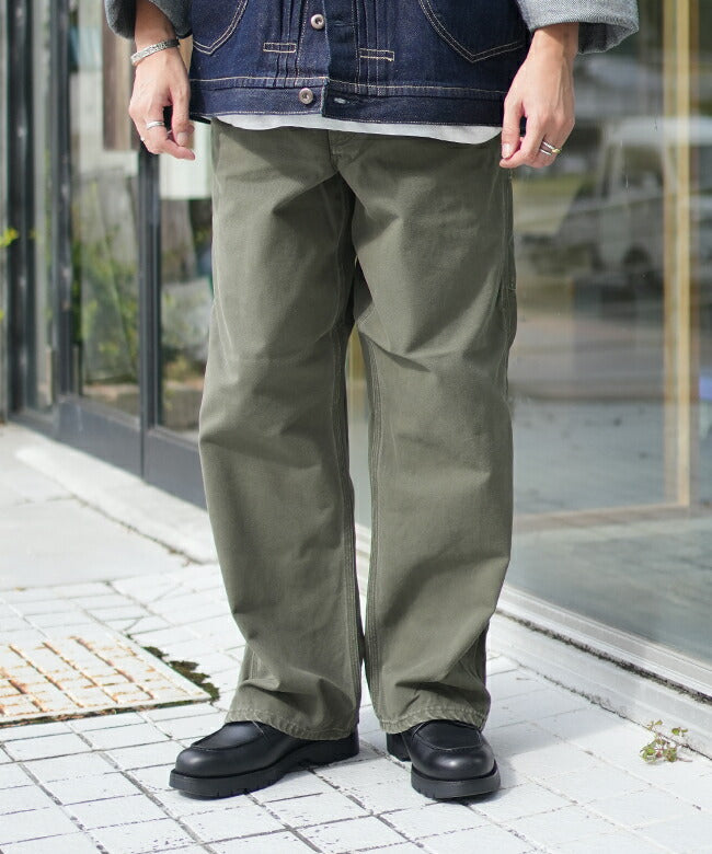 orSlow DAD'S FIT PAINTER PANTS Army Green