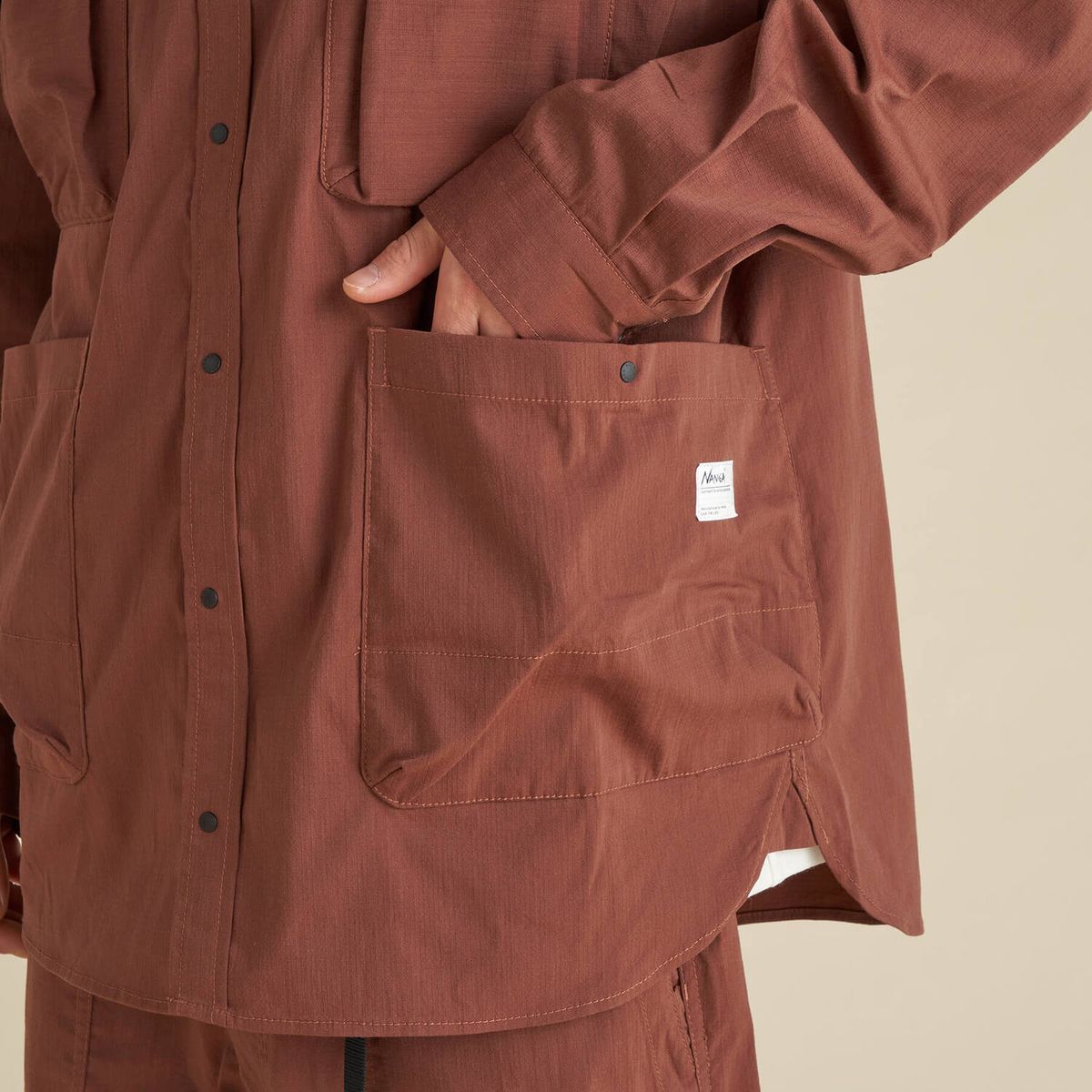 NANGA HINOC RIPSTOP CAMP SHIRT