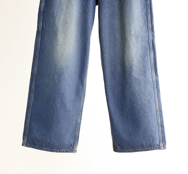 orSlow WIDE FIT 30'S PAINTER PANTS DENIM USED