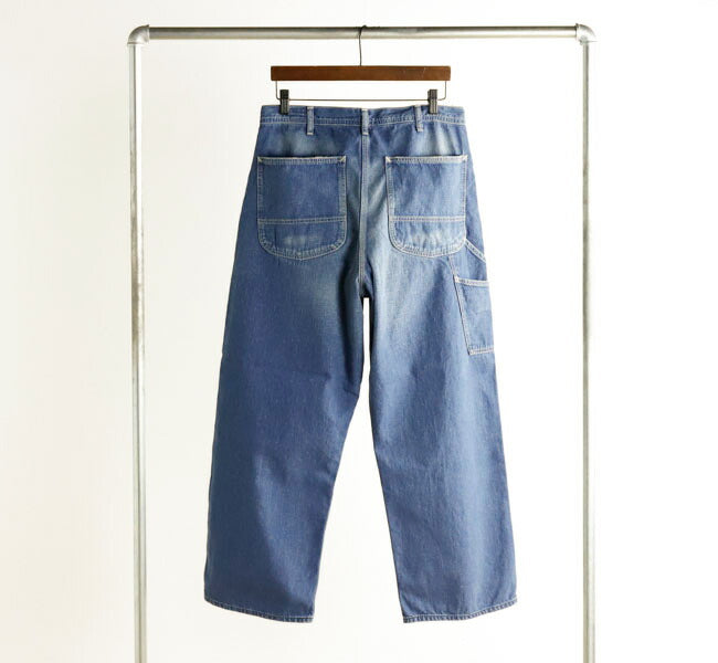 orSlow WIDE FIT 30'S PAINTER PANTS DENIM USED