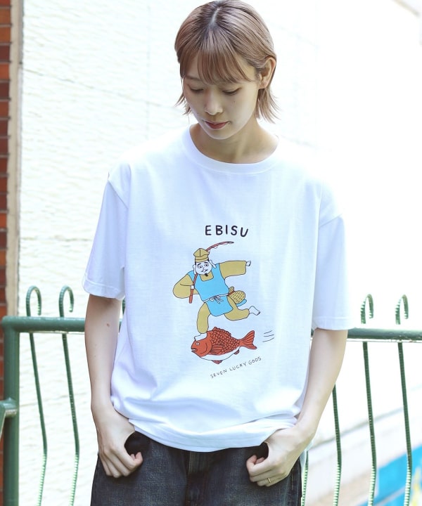 BEAMS JAPAN Seven Lucky Gods T-shirt