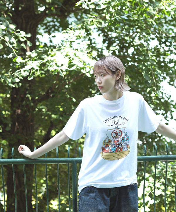 BEAMS JAPAN Seven Lucky Gods T-shirt