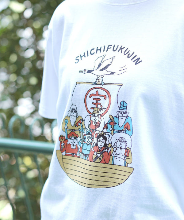 BEAMS JAPAN Seven Lucky Gods T-shirt