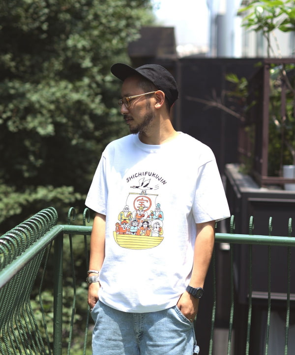 BEAMS JAPAN Seven Lucky Gods T-shirt