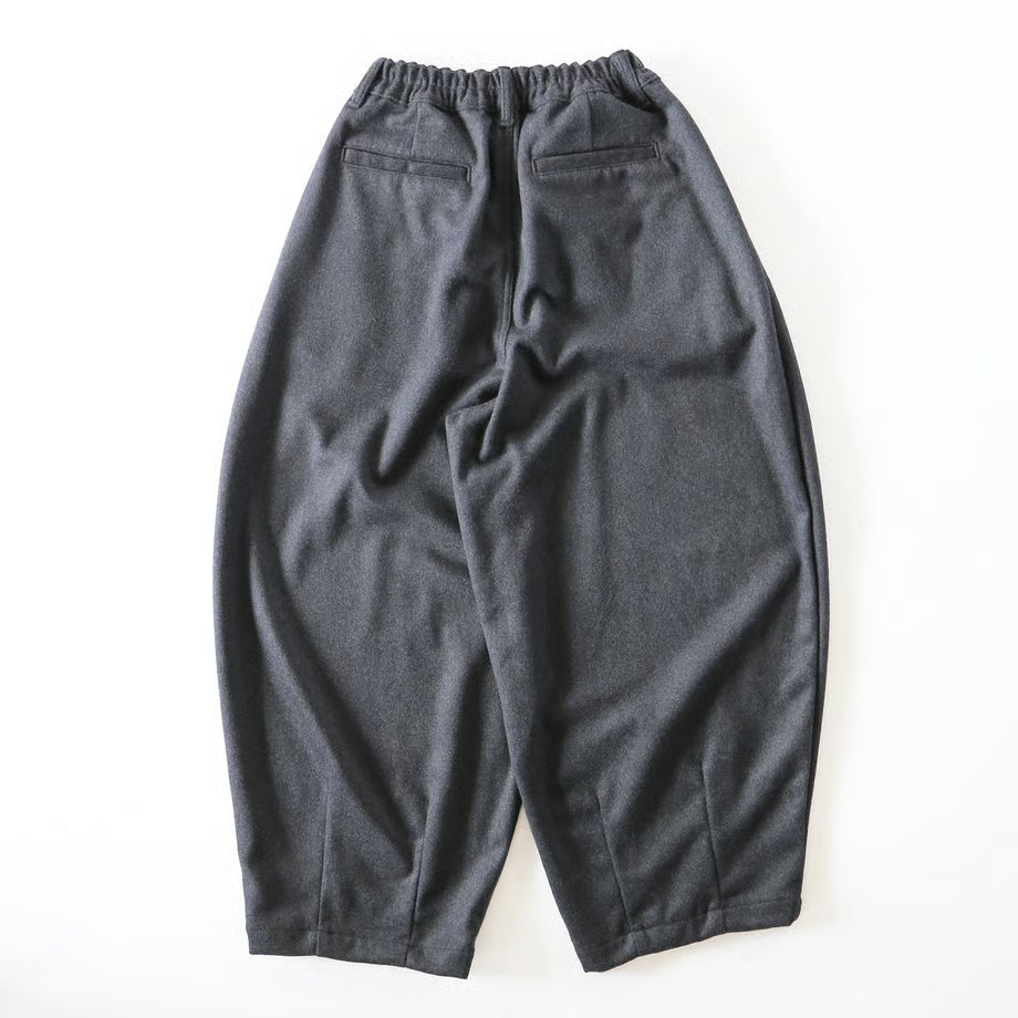 HARVESTY WOOLEN BEAVER CLOTH CIRCUS PANTS