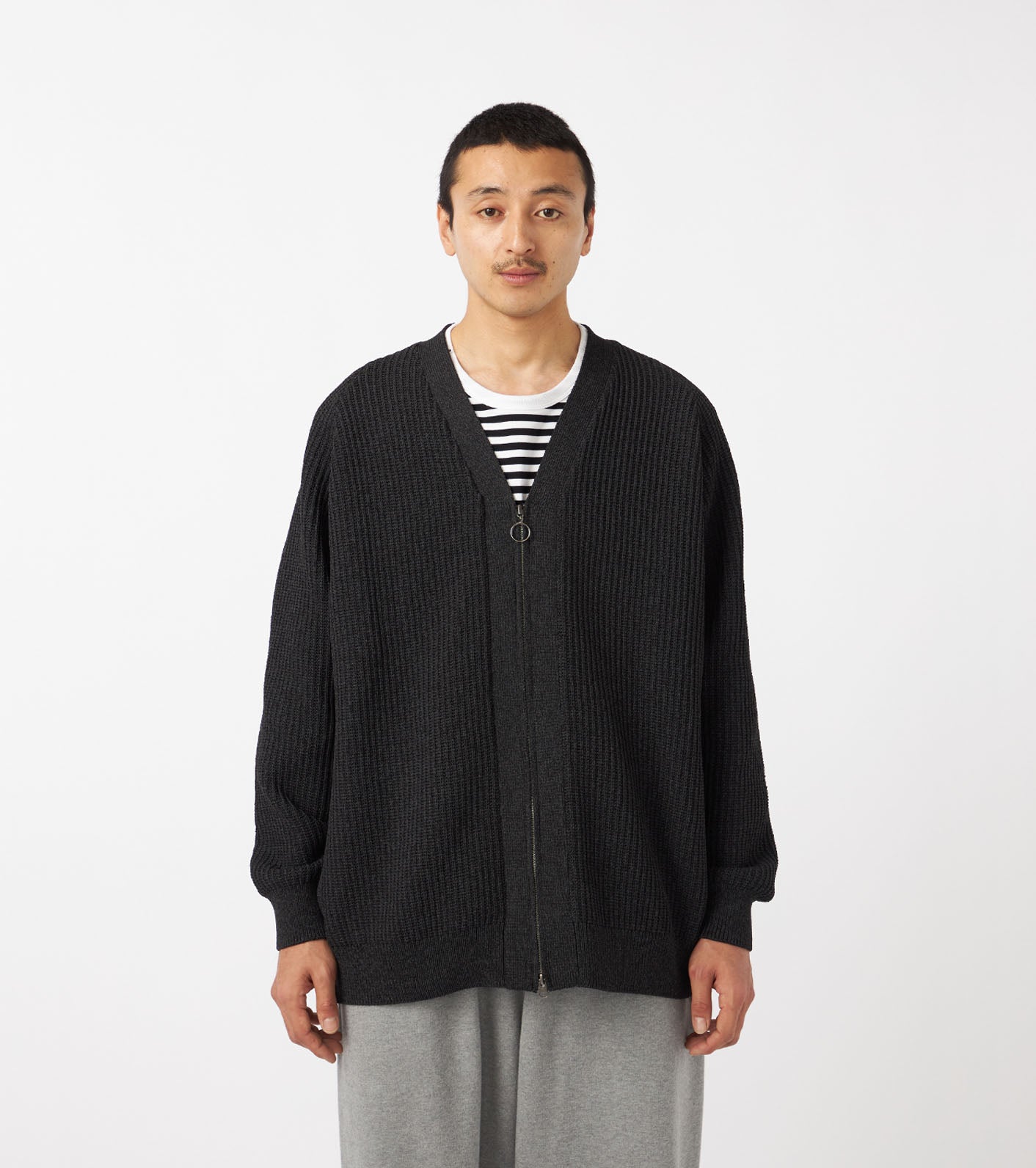 nanamica 5G Zip Cardigan