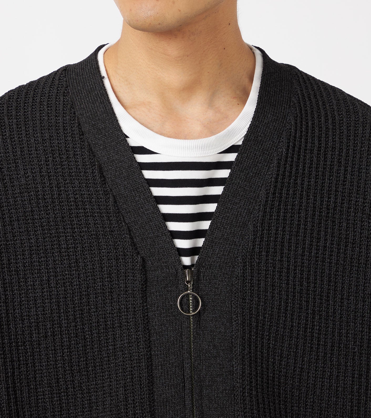 nanamica 5G Zip Cardigan