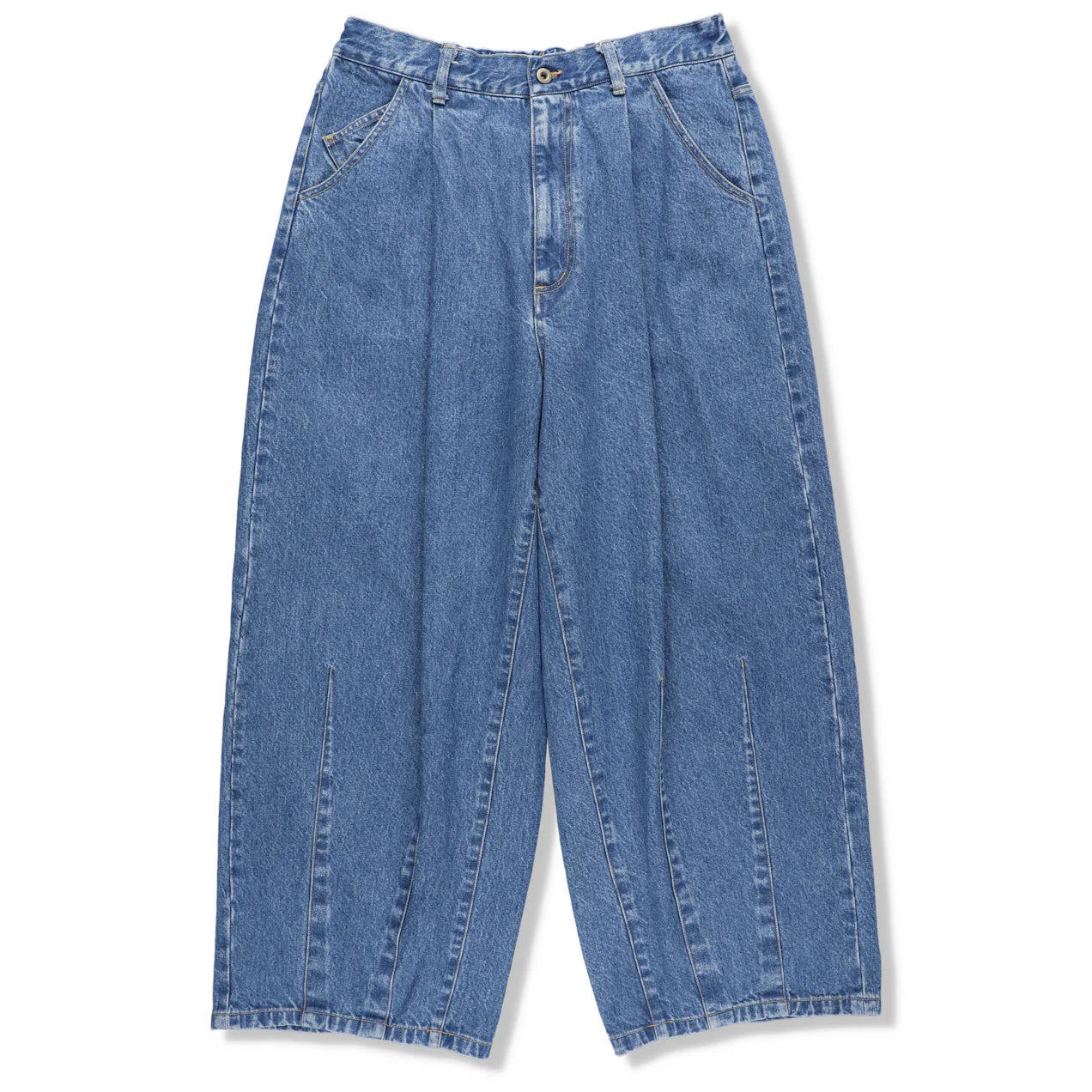 is-ness DENIM 5PK BALLOON PANTS (Enzyme Wash)